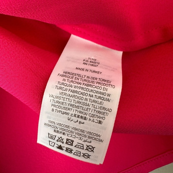 NWT BODEN Strappy Halterneck Satin Blouse Top in Watermelon Pink Size 10/Medium - Picture 14 of 15